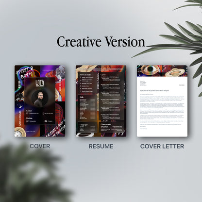 3 moderne Figma Bewerbungsvorlagen für Tech & Design